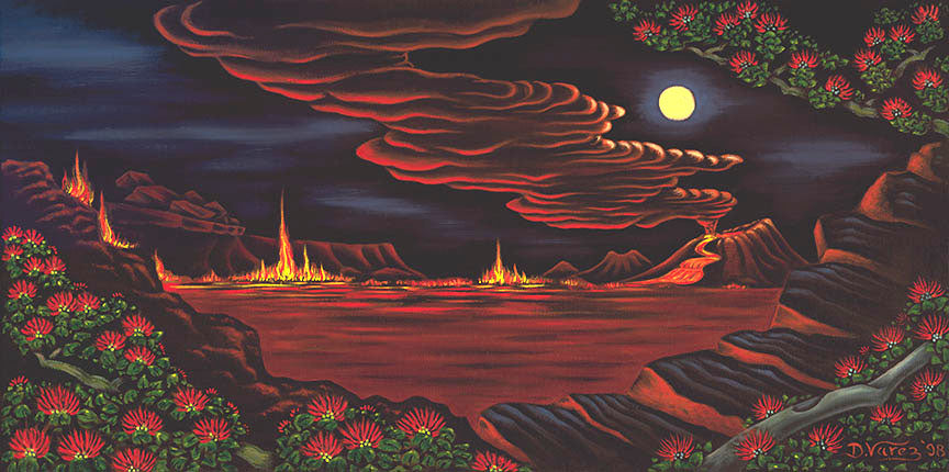 75 Lava Lake by Hawaiʻi Artist Dietrich Varez – Dietrich Varez