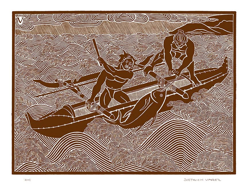 L28 ʻAhi by Hawaiʻi Artist Dietrich Varez – Dietrich Varez Prints