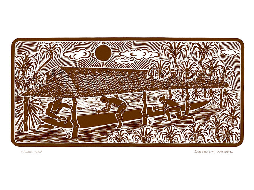 L45 Halau Waʻa by Hawaiʻi Artist Dietrich Varez – Dietrich Varez