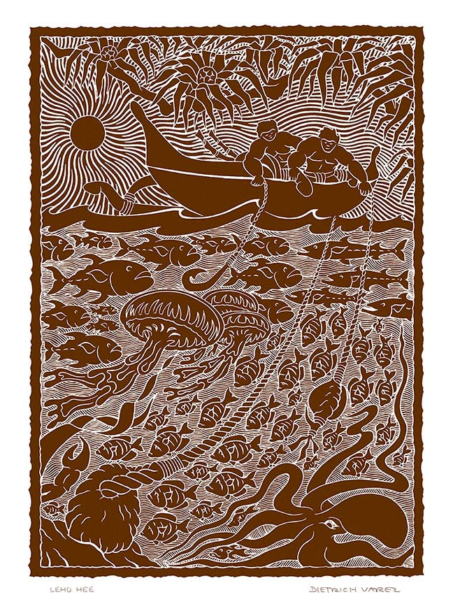 L46 Leho Heʻe by Hawaiʻi Artist Dietrich Varez – Dietrich Varez
