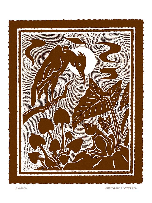 P1 ʻAukuʻu by Hawaiʻi Artist Dietrich Varez – Dietrich Varez