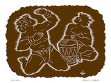 A4 - HULA NOHO (Sitting Dance) by Hawaiʻi Artist Dietrich Varez