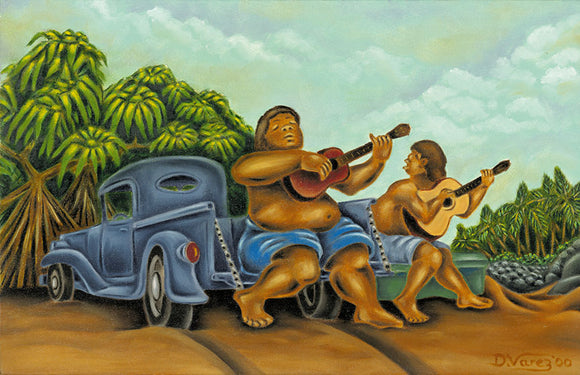 12 Truck Jam by Hawaii Artist Dietrich Varez