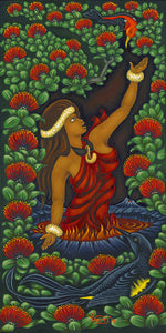 191 Pele Love by Hawaii Artist Dietrich Varez