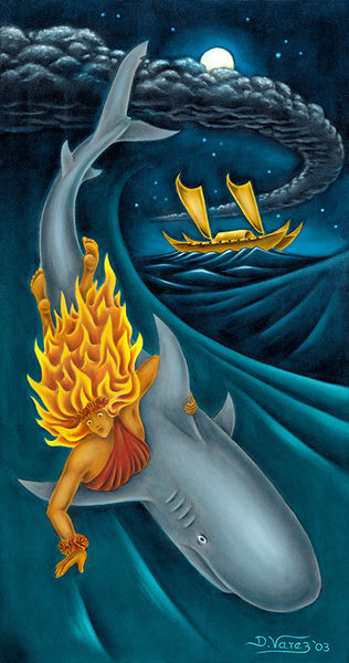 Beverly Wasile（ビバリー・ワジル）　ウォールデコ 72 Laʻieikawai by Hawaiʻi Artist Dietrich Varez – Dietrich Varez