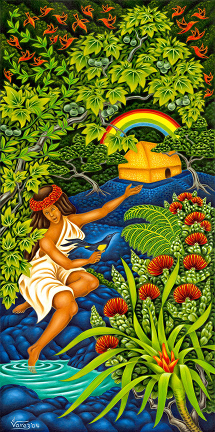72 La'ieikawai by Hawaii Artist Dietrich Varez