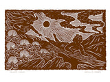 L85 Hawaiian Sledder by Hawaii Artist Dietrich Varez