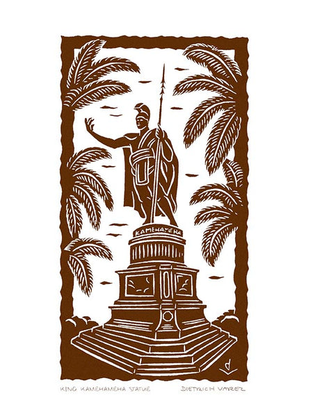 P18 King Kamehameha Statue by Hawaiʻi Artist Dietrich Varez