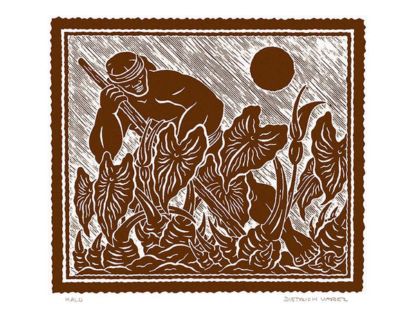 P4 Kalo by Hawaiʻi Artist Dietrich Varez – Dietrich Varez Prints